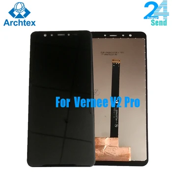 Par Oriģināls Vernee V2 Pro LCD Displejs Ar Touch Screen Digitizer Montāža Nomaiņa 5.99 collu 2160x1080P + Instrumenti
