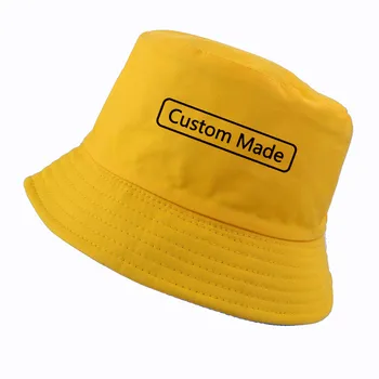 Pasūtījuma izgatavotu kausu cepure Vīriešiem, Sievietēm drukāt Logo zvejnieka cepure panama SAULES CEPURE IKDIENAS KLP