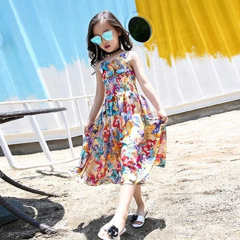 PatPat Jauno Vasaras Krāsains Tauriņš Modelis Bohēmijas Meitenes Zeķturi Ziedu Plaša Kāju Bikses personības jumpsuit kleitas