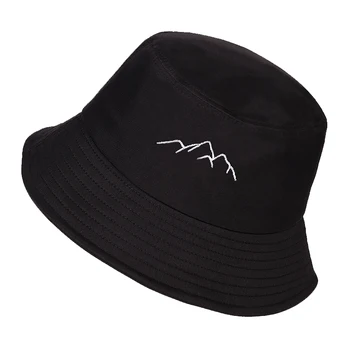 Pavasarī, vasarā zvejnieka cepure āra ēnā spaiņa cepuri Kalnu izšūšana cepuru kokvilnas cepure modes panama saules cepures kausa cepure