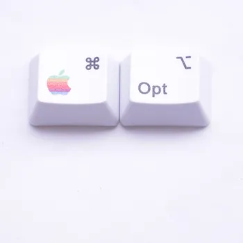 PBT Keycaps MAC Commond Un Izvēles Taustiņus, Sublimācijas Cherry MX Taustiņu Vāciņi MX Slēdži Mechanical Gaming Keyboard