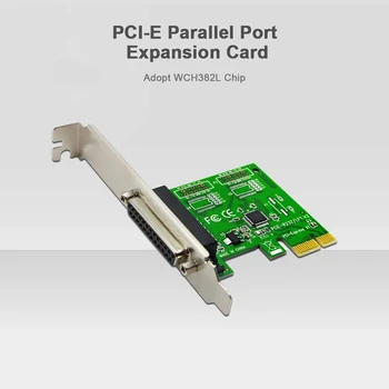 Pci-E Paralēli Ostas Paplašināšanas Kartes Pci Express uz Lpt Portu Converter Adapteri Printeri Pos