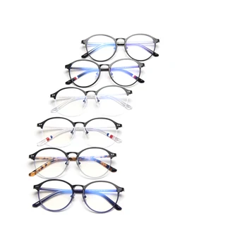 Peekaboo datoru apaļas brilles rāmis sievietēm acetāts modes optiskās brilles vīriešiem apļa forma, skaidrs, objektīvs ziemas dāvanas