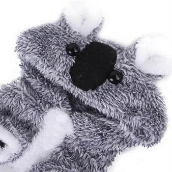 Pet Koala Formas Jaka Koraļļu Samta Silts Gudrs Moderns Soft Touch Ērti, Elpojoši Spilgtas Krāsas