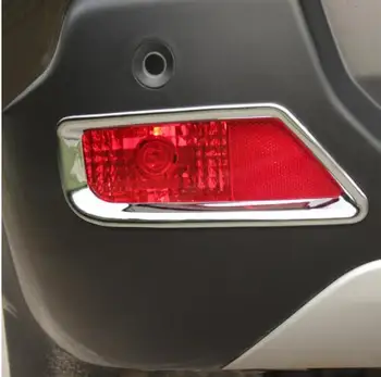 Piederumi abs Plastmasas Aizmugurējie miglas lukturi, lampas vāciņš Melns, 2gab par Peugeot 3008 2009 2010 2011 2012 2013