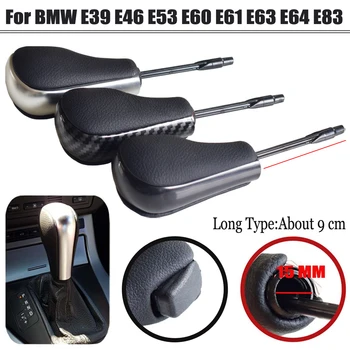 Piemērots BMW E39 E46 E53 E60 E61, E63 E64 E83 Auto Automātiskā Pārnesumu Stick Pārslēdzēju Rokturi Pārslēdzēju Handbola Auto Piederumi