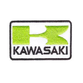 Piemērots visu veidu apģērbu KAWASAKI Ninja motociklu Sacīkšu Super Bike Jaka Klp Aplikācijas DZELZS UZ PLĀKSTERIS