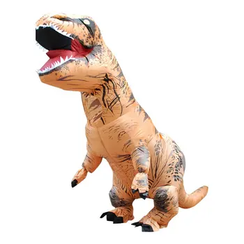 Piepūšamās Dinozaura Kostīms Rex Bērni Pieaugušo Festivāls Funnny Kleita Cosplay Kostīms Dzīvnieku Formas Cosplay Kostīms