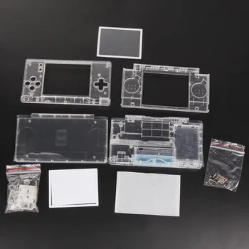 Pilnīga Nomaiņa Kontrolieris seguma Gadījumā Nintendo DS Lite Korpusa Apvalks Ekrānu, Objektīva kristāldzidru