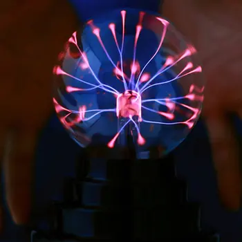 Plazmas Bumba Atomosphere Nakts Gaisma, Lavas Lampas Piegādi Ar USB un AAA Baterijas Bērniem Dāvanu 