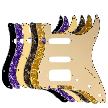 Pleroo Ģitāru Detaļas - Uz ASV,\Meksika Fd Stratocaster 72' 11 Skrūvju Caurumu Standarta St Humbucker Hss Ģitāra pickguard Nulles Plate