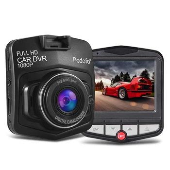 Podofo Mini Auto DVR Podofo A1 Full HD 1080P Nakts Redzamības Transportlīdzekļa Automašīnas Kameras DVRs Diktofons Video Registrator Lodziņā Carcam Dash Cam