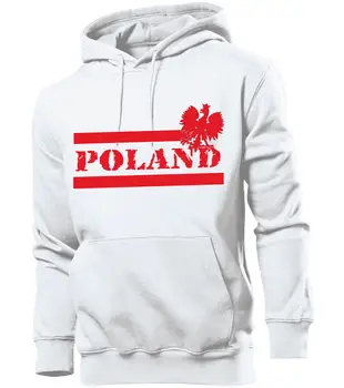 Polen sporta Krekls Polija Kapuci Polska Kaputzenpulli Hoodies weatshirts