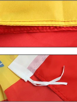 Poliestera Spānija Valstu karogus Lielums 60x100cm/90x150cm/120x200cm/150x250cm/180x300cm baneri