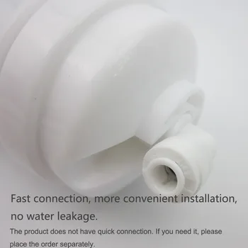Polipropilēna Nogulumu Ūdens Filtra Kasetne sadzīves quick connect ūdens attīrītājs ātri izveidot savienojumu PP kokvilnas filtra elements