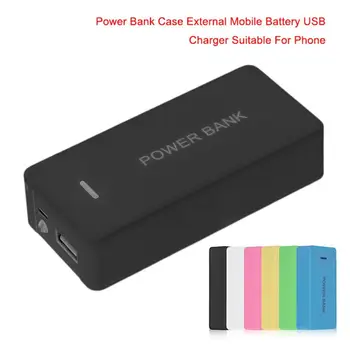 Portable Power Bank Gadījumā, Ārējā Mobilo Rezerves Akumulators Powerbank 8400mAh Universālo USB Lādētāju Piemērots Tālruni