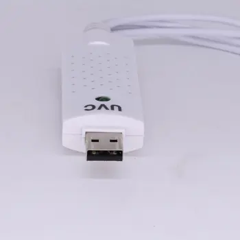 Portatīvo Easycap USB 2.0 Audio un Video Uztveršanas Kartes Adapteri VHS uz DVD Video Uztveršanas Win7/8/XP/Vista