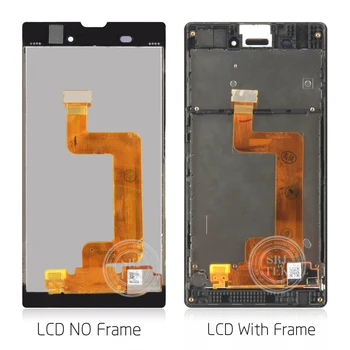 Pārbaudīts 5.3 collu SONY Xperia T3 LCD Displejs M50W D5103 Touch Screen Digitizer Sony Xperia T3 LCD ar Rāmi Pārbaudīta