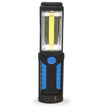 Pārnēsājams LED Lukturītis Lukturītis Darbu Stāvēt COB Gaismas Lampas Magnētisko AA Bateriju Darbināms ĀĶI Ārā, Kempings, Sporta