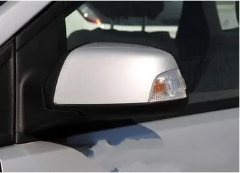 QDAEROHIVE Sānu Spoguļu Pārsegi Cepures chrome durvīm spoguļi segtu augstas kvalitātes auto stils FORD FOCUS MK2 2007-