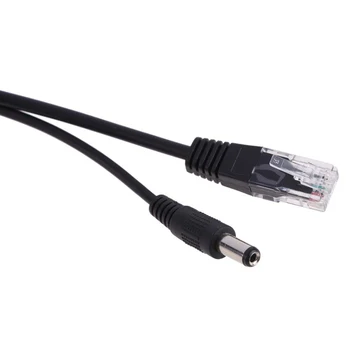 REDEAGLE (3pair) POE Adapteri Savienotāji Pasīvās Strāvas kabeli Ethernet PoE Adapteris RJ45 Inžektors + Sadalītāja Komplekts 5V, 12V 24V 48V