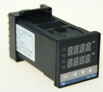 REX-C100 Digitālo RKC PID Termostats, Temperatūras regulators digitālo 40A PSR Relejs/K Termopāri Zonde/siltuma izlietnes