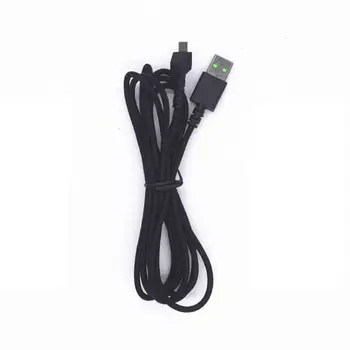 Rezerves Izturīga Neilona Pīts USB Peles Vads Peles Līnijas Razer Mamba HyperFlux Bezvadu Spēļu Pele