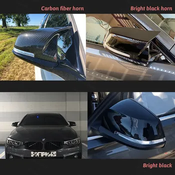 Rezerves Sānu Ārējie Atpakaļskata Caps Augstas Kvalitātes Atpakaļskata Spoguļa Vāks BMW 4 Series F32 F33 F36-2018 M4 Stils