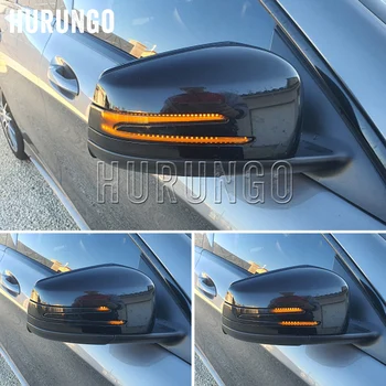 Ritiniet LED Dinamiskais Pagrieziena Signāla Gaismu Sānu Spoguļi Mirgo Gaismas Repeater Blinker Par Mercedes-Benz W221 W212 W204 W246 X156 C117