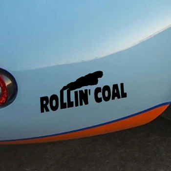 Ritošā Ogļu Smieklīgi, Dīzeļa Turbīnas Dūmu Kravas Auto Uzlīme Logā Vinila Piederumi Ražojuma Dekoratīvās Modelis