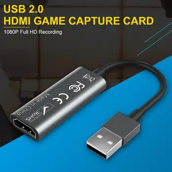 Rondaful Video Uztveršanas Kartes Viegls Portatīvie HDMI Video Ieraksti Spēli Capture Karti Klēpjdators Tiešraides