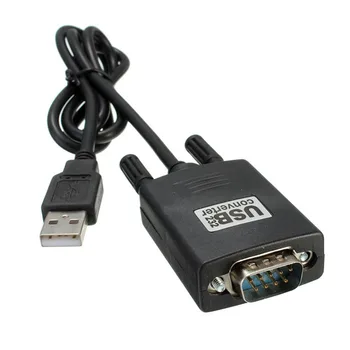 RS232 Sērijas USB 2.0 PL2303 Kabeļa Adapteris Pārveidotājs Win 7 8 10 PR QJY99