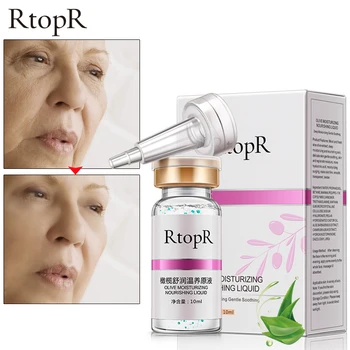 RTOPR Olīvu Emulsija, hialuronskābes Serums Anti Winkles Anti Aging Sejas Kopšanas Anti-aging Serum Ances Ārstēšanās Būtība 10ml