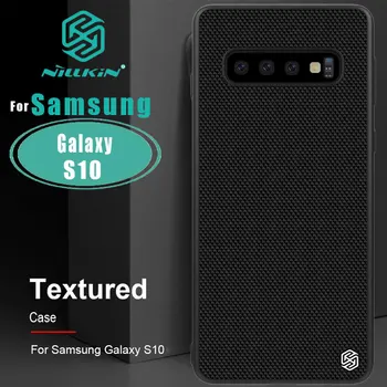 S10 case for Samsung S10 Plus lietu vāku Nillkin Teksturētu biznesa aizmugurējais vāciņš samsung galaxy s10e gadījumā capa s10+ lietām