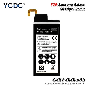 Samsung Akumulatora Galaxy S6 3.85 V 3030mAh S6 Malas G9250 G925F G925FQ G925L G925K G925S G925A G925T G925P G925V + Labošanas Rīks