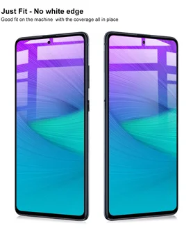 Samsung Galaxy A71 Rūdīts Stikls IMAK Pro+ Versija Pilnu Līme Goverage Ekrāna Aizsargs, Stikla Samsung A71