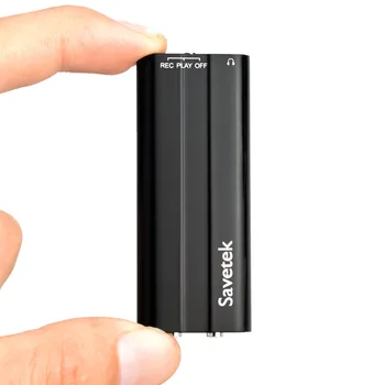 Savetek Jaunu Mini Clip USB Pen 8GB Balss Aktivizēta Digitālā Audio Voice Recorder Mp3 Atskaņotājs Non-stop 50hours Ierakstu Mazumtirdzniecības Kastē