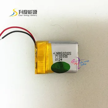 SD 502025 502025 3,7 v 200mAH lipo baterija, li-polymer 3,7 v 200mah uz digitālo produktu