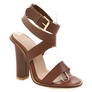 Sgesvier lielums 32-48 jaunas vasaras sandales sprādzes super augstiem papēžiem kurpes sieviešu dāmas balli kāzu kurpes elegantas sieviešu sandales G519