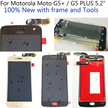 Shyueda Jauns Motorola Moto G5 PLUS XT1680 XT1681 XT1682 XT1683 XT1684 XT1685 XT1686 XT1687 IPS LCD Displejs, Touch Screen