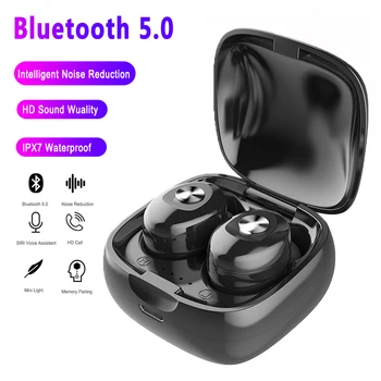 SIFREE TWS Bluetooth 5.0 Stereo Austiņas Bezvadu Earbuds HIFI Skaņas Sporta Austiņas Brīvroku Austiņas Spēļu IOS Android