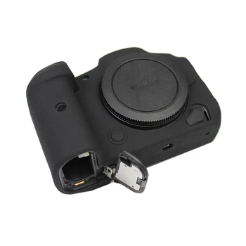 Silikona Fotokameras soma soma Canon EOS R5 Gumijas Kameras Vāciņš Ādas DSLR Shell aizsargs portatīvo