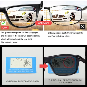 SIMPRECT Polarizētās Saulesbrilles Vīriešiem Ir 2021. Retro Laukumā Saulesbrilles Vintage Vadītāja, Saules Brilles Vīriešiem UV400 Anti-glare Oculos