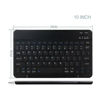 Slim Portable Mini Bluetooth Bezvadu Klaviatūra Micro Interfeisu Planšetdatora Laptop, Smartphone, IPad Atbalsts IOS Android Tālrunis Taizemes
