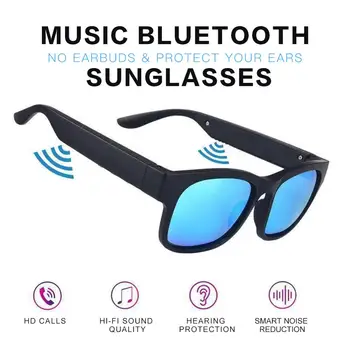 Smart Bluetooth brilles Bluetooth 5.0 stereo Bluetooth austiņas, āra saulesbrilles ārpus skaļruņa IP7 ūdensizturīgs