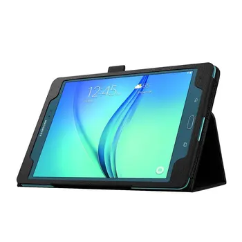 Smart Case for Samsung Galaxy Tab 9.7 T550 T555 P550 SM-T550 SMP550 Slim Cover Stand Pu Ādas Gadījumā Galaxy Tab 9.7 collas