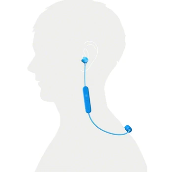 SONY WI-C300 Bezvadu Stereo Austiņas Bluetooth Sporta Earbuds HIFI Spēle Austiņas, Brīvroku sistēma ar Mic iPhone/Samsung tālruņiem