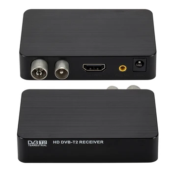 SOONHUA TV Kastē ar USB 2.0 HD TV Uztvērēju Ciparu Video Sauszemes MPEG4 HD 1080P Set-Top Box Mini TV Kastes Atbalsta LCN