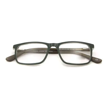 SORBERN Acetāts Unisex Nerd Brilles Stila Brilles Kvadrātveida Briļļu Ietvari Modes Studentu Recepšu Brilles, Aizsargbrilles
