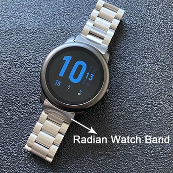 Speciāli Rokas Siksnas Haylou Saules LS05 Smart Watch Band Nerūsējošais Tērauds Izliektas Aproces, Lai Xiaomi Haylou Saules Correa
